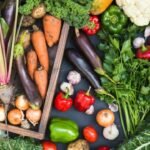 Assortment of fresh vegetables. Healthy organic food concept